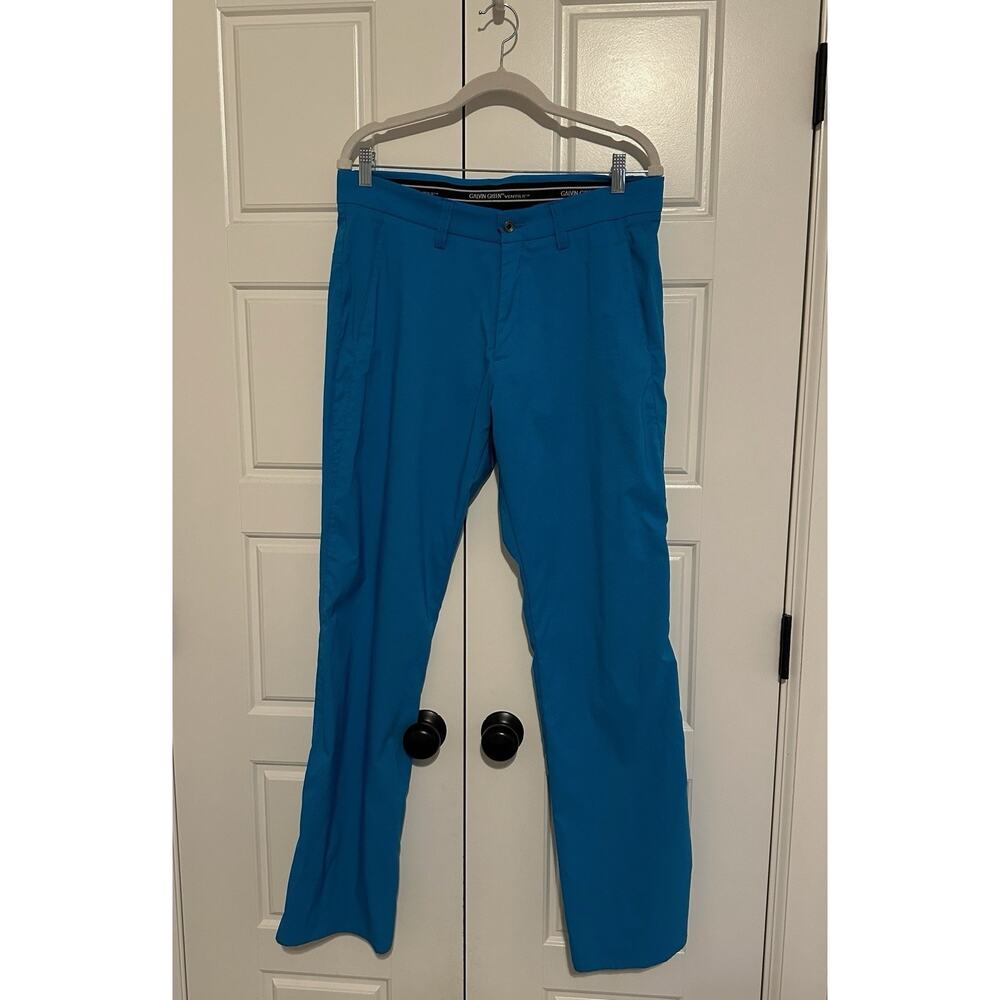 Galvin Green golf pants men’s size 34/32 vibrant blue